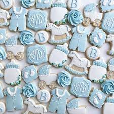 Cute For Baby Shower Or Baptism Baby Shower Cookies Baby Boy Cookies Baby Cookies