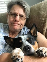 Australian Cattle Dog Cuddling Nature