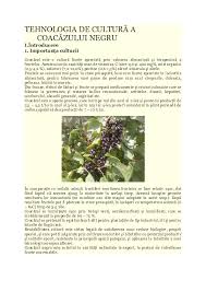 Fructele si frunzele de coacaz sunt foarte apreciate pentru proprietatile lor terapeutice, si pentru continutul de vitamina c si saruri de potasiu. Doc Tehnologia De CulturÄ A CoacÄzului Negru Lazarescu Mariana Academia Edu