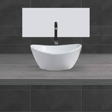 Marble table top wash basin design. Belmonte Ceramic Bathroom Basin Oval Shape Table Top Over Counter Vessel Sink Wash Basin Woizer For Washroom Toilet 16 Inch X 14 Inch White Amazon In Home Improvement