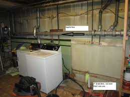 But the basement is a below ground space, meaning that installing a toilet or sink can require a little more handiwork than that is required for basic plumbing. Correct Way To Pipe This For Washing Machine Laundry Sink Doityourself Com Community Forums