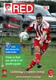 Cambridge youth soccer (cysny) is dedicated to promoting sportsmanship, education, and community. Red Matchday Magazine Of Cambridge Football Club August 4 2018 By Cambridge Football Club New Zealand Issuu