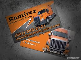 Business Card Design Ramirez Diesel Repair