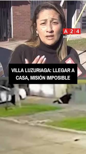 📢 VILLA LUZURIAGA: LLEGAR A CASA, MISIÓN IMPOSIBLE, "Sale a robar con tobillera"., #A24