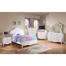 Danielle Bedroom Bed Dresser Mirror White Full 11000 Conn S Mattress Furniture Bedroom Furniture Sets Bedroom Furniture