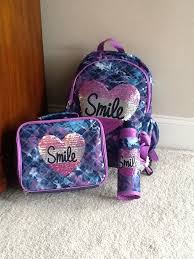 Backpack Lunchbox And Water Bottle Kit From Justice Justice Backpacks School Bags For Girls Best Lunch Bags