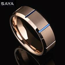 Women's or men's tungsten carbide wedding band rings,silver and black camouflage and rose gold inner bands ring with mens and womens for width 4mm 6mm 8mm 10mm $156.99 add to cart Men 8mm Rose Gold Matte Finish Tungsten Carbide Ring Blue Plated Beveled Wedding Band Free Shipping Customized Wedding Band Tungsten Carbide Ringcarbide Ring Aliexpress