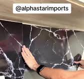 Papel adesivo 3D de mármore WhatsApp Atacado (11) 95923-2233  alphastarimports.com.br #papeldeparede #marmore #casa #cozinha  #atacadoevarejo #fornecedoresbras #produtos #fy #antesedepois