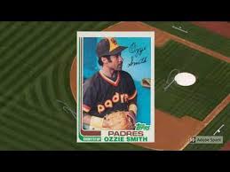 It is currently the only baseball card manufacturer with a contract with major league baseball. 1982 Topps Baseball Cards Feature A Hockey Stick Design The Rookie Card Of A Living Legend And Enough Still Valuable Cards To M Baseball Cards Baseball Cards
