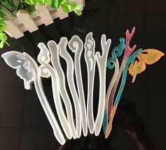 Silicon Resin Mold Hair Pin Resin Silicone Mould Etsy Silicone Resin Molds Silicone Resin Resin Molds