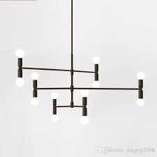 Wholesale Cheap Chandelier Light Brand Modern Linear Line Ceiling Chandelier Light Rotatable Adj Ceiling Lights Ceiling Chandelier Modern Lighting Chandeliers