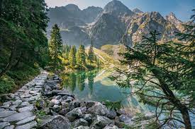 It stands at 2,499 m (8,199 ft) in elevation. Tatra National Park Poland Small Mountains Lake Zabie Oko Or M National Parks Places To Visit Places To Go