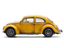 Image result for Yellow 1950 Beetle