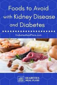 Chronic kidney disease (ckd) is common and can be found in up to 23% of patients with diabetes. Foods To Avoid With Kidney Disease And Diabetes Kidney Disease Diet Food Kidney Friendly Foods Kidney Disease Diet Recipes Foods To Avoid