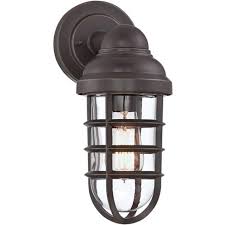 Shop allmodern for modern and contemporary farmhouse lighting to match every style and budget. John Timberland Farmhouse Outdoor Wall Light Fixture Bronze 13 1 4 Caged Clear Glass Up Down For Exterior House Porch Patio Barn Target