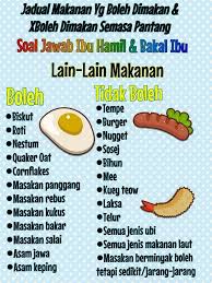 Ibu mengandung tidak boleh pandang remeh tentang perkara ini, ia tampak normal tapi boleh beri kesan pada anak dalam kandungan juga. Jadual Makanan Yg Boleh Dimakan Tak Boleh Dimakan Semasa Pantang Blog Santai Santai Jerr