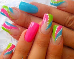 Nail art ideas and color trends straight from the spring 2021 runways.from harper's bazaar. Bright Neon Nail Designs 19 Great Ideas In Pictures Nailspix