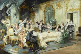 Which made us love seeing this oil painting depiction of a contemporary dinner party by artist elaine. Kostenloser Versand Dinner Party Olgemalde Leinwand Dekoration Bild Klassische Gericht Abbildung Olgemalde Auf Leinwand Gedruckt Oil Painting Decorative Picturescanvas Prints Aliexpress