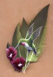 Birds Of A Feather Song Original Humming Bird North American Song Bird Paintings On Feathers By Dolly Feather Painting Birds Painting Feather Art