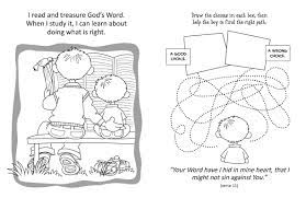 It's better to show their talent earlier so you can enhance it and develop it. Psalm 119 Coloring And Activity Book Icharacter