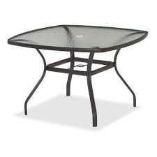 Glass top and shelf makes it look very light and delicate. Bocara 44 Square Round Glass Table Boca 44 Afw Com