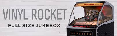 Build your own vinyl jukebox. Amazon Com Crosley Cr1210a Bk2 Rocket Full Size Vinyl Jukebox With Bluetooth Holds 70 45 Rpm Vinyl Records Black Electronics