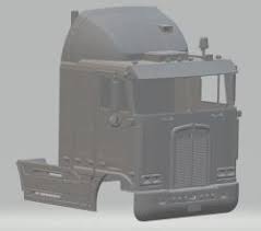 Kenworth k100 custom plate 1.29.x ats. Kenworth K100 Atds Show Truck 3d Models Stlfinder