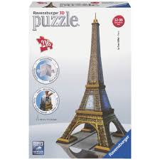 What price would be reasonable for a game/art design? Ravensburger Eiffel Tower 3d Puzzle Officeworks