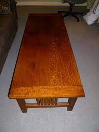 If you are a fan of mission style furniture a classic mission (or craftsman) style coffee table or end table is a great project for any skill level. Adam S Mission Style Coffee Table The Wood Whisperer