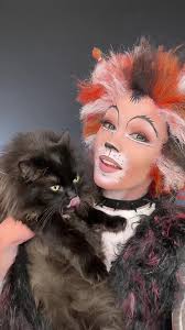 Perhaps the dorkiest makeup I’ve ever done, but I had fun 😀🐈‍⬛ I  unironically really like CATS the musical 💁 #cats #catsmusical #catstiktok  #makeuptutorial #cosplay