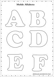 Moldes De Letras Do Alfabeto Para Imprimir 1 Letras Para Cartazes Modelo De Letras Moldes De Letras Além das guirlandas, os enfeites com nomes. moldes de letras do alfabeto para