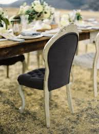 Found Vintage Rentals Black Decor Apartment Decorating On A Budget Sweetheart Table Chairs