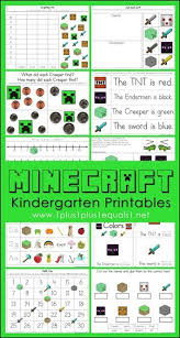 Minecraft Kindergarten Printables Minecraft School Kindergarten Printables Minecraft Worksheets