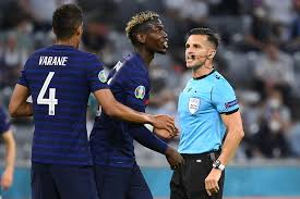 Série euros espagne 2021 contient 8 pièces de la 1 centime à la 2 euros au millésime 2021 qualité : Euro 2021 Rudiger A T Il Mordu Pogba Pendant France Allemagne