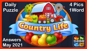 Dec 01, 2020 · all the answers to the daily puzzle and bonus puzzle for 4 pics 1 word game. 4 Pics 1 Word Country Life May 2021 Answer Daily Puzzle Daily Bonus Puzzle Youtube