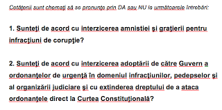 Referendumul este unul din instrumentele existente ale democratiei directe. Sondaj Cum Vi Se Par Cele DouÄƒ IntrebÄƒri AnunÈ›ate De Klaus Iohannis Pentru Referendum ZiariÈ™tii