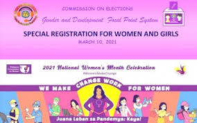 The commission on elections says it's now accommodating voter registration on saturdays, usually a regular holiday for government workers. Women Comprise 55 Of Baguio Voters Comelec Philippine News Agency