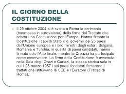 Trattato che adotta una costituzione per l'europa. La Costituzione Europea Ppt Scaricare
