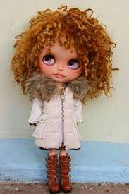 Blythe Curly Hair Blythe Dolls Blythe Cute Dolls