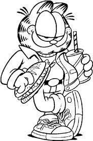 Odie and garfield coloring pages. Coloring Pages Garfield Coloring Pages Luxury Garfield Coloring Page Of Garfield Coloring Pages