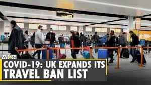 People travelling to the uk from red list countries will have to quarantine in a specialist hotel on arrival. Uk Expands Its Travel Ban List As Covid 19 Cases Rise Youtube