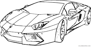 School's out for summer, so keep kids of all ages busy with summer coloring sheets. Lamborghini Aventador Coloring Pages Front View Coloring4free Coloring4free Com