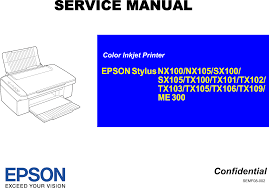 Sorry, this product is no longer available. Epson Stylus Nx105 Users Manual Nx100 Nx105 Sx100 Sx105 Tx100 Tx101 Tx102 Tx103 Tx105 Tx106 Tx109 Me 300