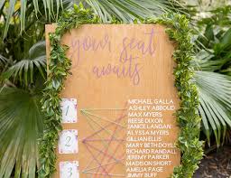 Diy String Wedding Seating Chart Fun365