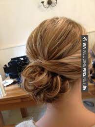 Wow Side Bun Wedding Hair Wedding Hair Side Bun Side Bun Chignons Are Also A Great Look And This B Wedding Hair Side Side Bun Hairstyles Hair Bun Tutorial