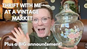 Thrift with Me at a Vintage Market