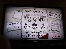 What'S A Holy Mantle : R/Bindingofisaac