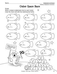 View, download and print summer math packet year 8 pdf template or form online. Outer Space Race Lesson Plans The Mailbox Multiplication And Division Worksheets Division Worksheets Kindergarten Math Worksheets
