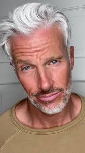 Embracing the Silver Fox Look with Themichaeljustin