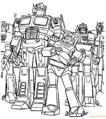 Here's a list of the best unique, easy and advanced coloring pages for adults. Team Transformers Prime Coloring Pages Transformers Coloring Pages Coloring Pages For Kids And Adults